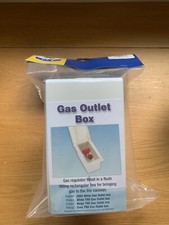 External White Gas BBQ Outlet Flush Fitting New TND Model PO683 Caravan