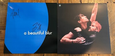 LANY - A Beautiful Blur SIGNED (+I Really Really Hope So Cover Art) Paul Jake
