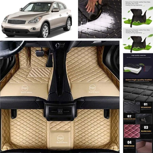 For Infinity QX30 QX50 QX56 QX60 Car Floor Mats All Weather Luxury Custom Mats - Picture 35 of 37