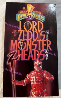 Mighty Morphin Power Rangers - Lord Zedd's Monster Heads (VHS, 1995)