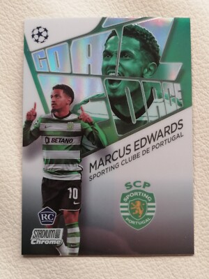 TOPPS STADIUM CLUB CHROME 22-23 GOAL FORCE MARCUS EDWARDS SPORTING GF-ME NEU 