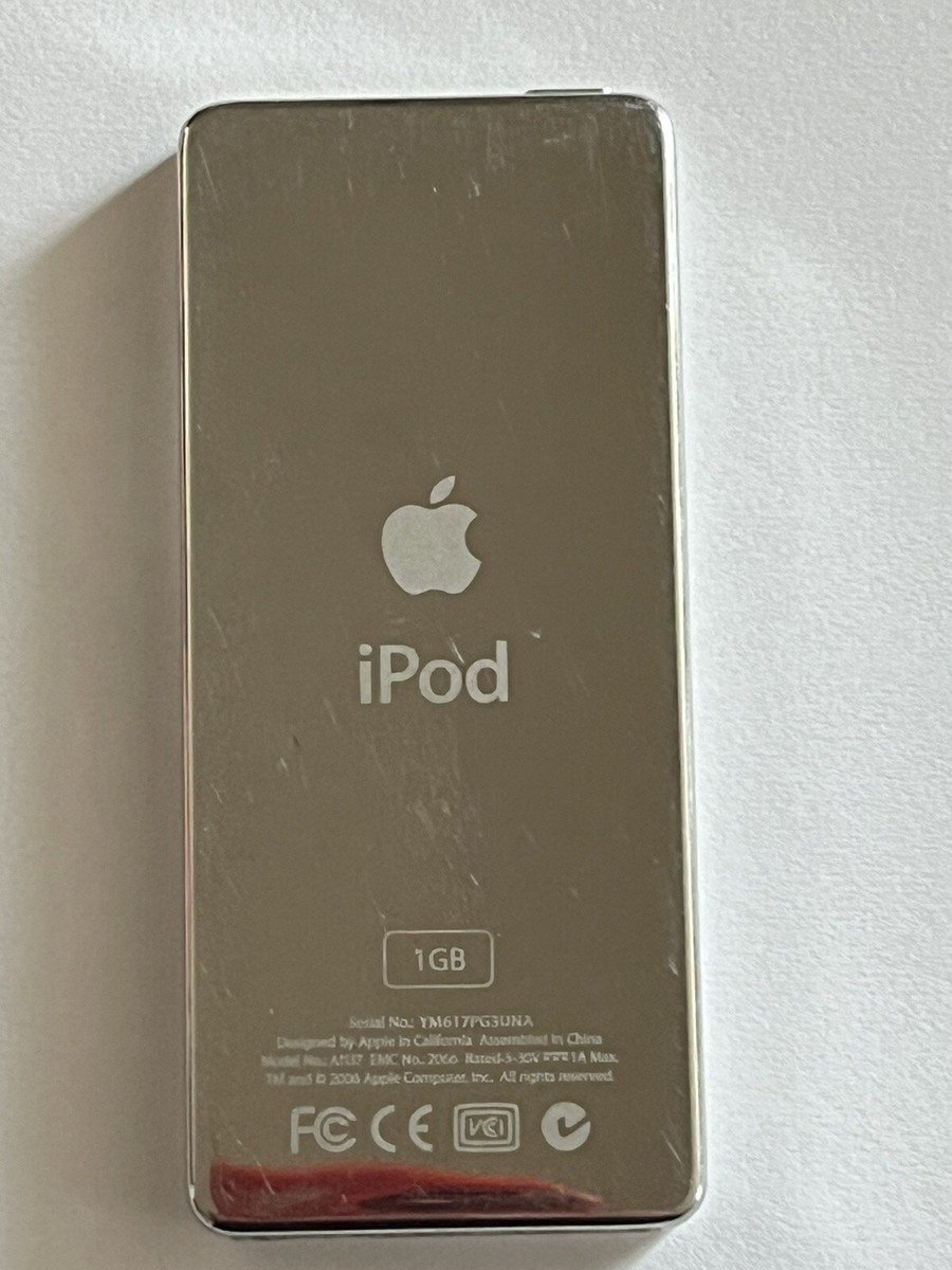 Apple iPod Nano 1st Generation - 1GB. White. Untested | eBay