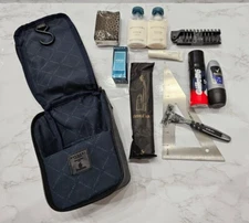 New Unused Bvlgari Travel Set +  New Toiletries Amenities Bulgari Emirates See D