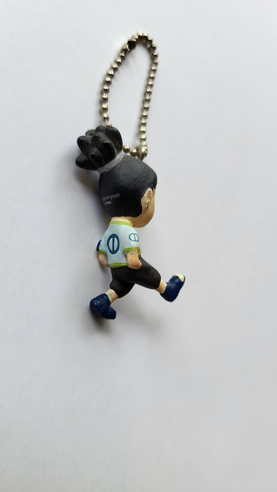 Vtg 2000's Bandai Shikamaru Nara Naruto Mini Figure Key Chain Charm w