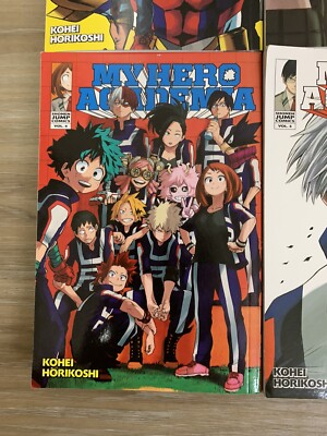 My Hero Academia Vol. 1-6 - English - Manga - Kohei Horikoshi | eBay