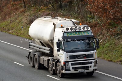LKW Foto 12x8 - Volvo FM12 - N.J Docksey - R55 NJD