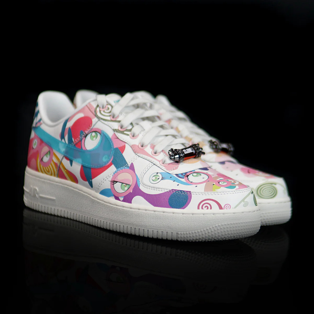 Nike Air Force 1 Low x RTFKT CloneX x Takashi Murakami DNA Drip Sizes Available image 2
