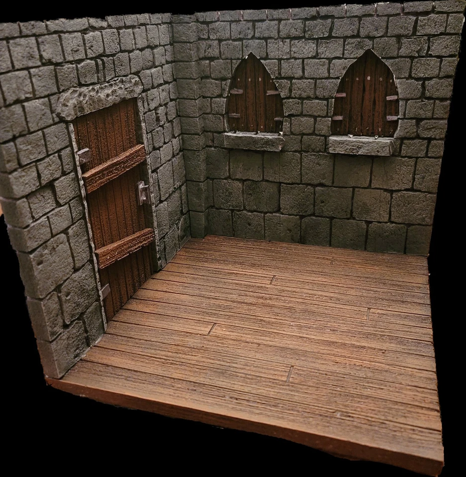 Figuras Custom Diorama Castle Marvel DC Neca Mezco TMNT 6" 7" 1/12 Foto 2 de 4