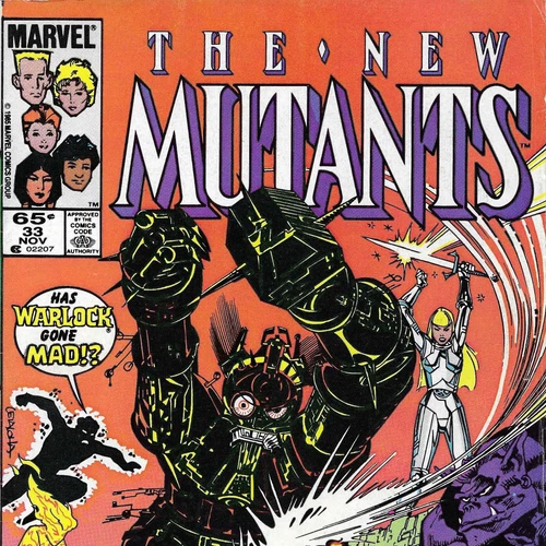 The New Mutants No. 33 Nov. 1985
