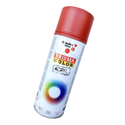 Lackspray Acryl Sprühlack Prisma Color RAL 3000M feuerrot matt, 400ml