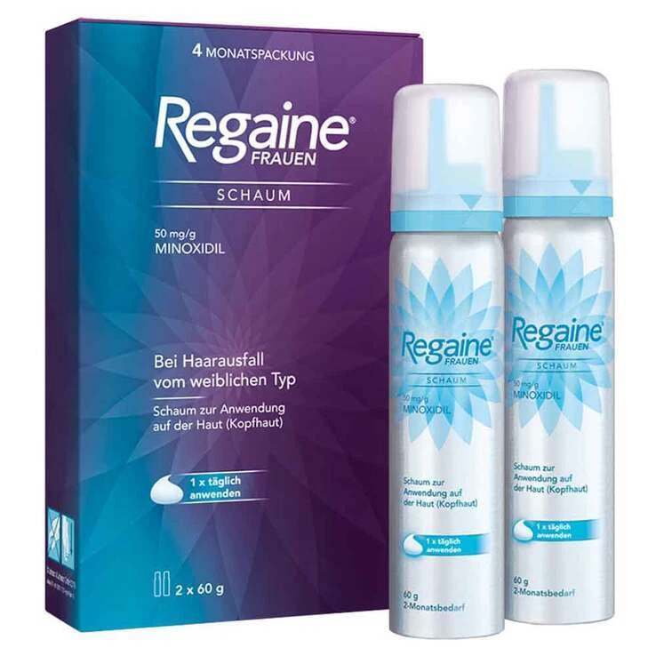 Regaine Frauen Schaum 50 mg/g · 2X60 g · PZN 11082202