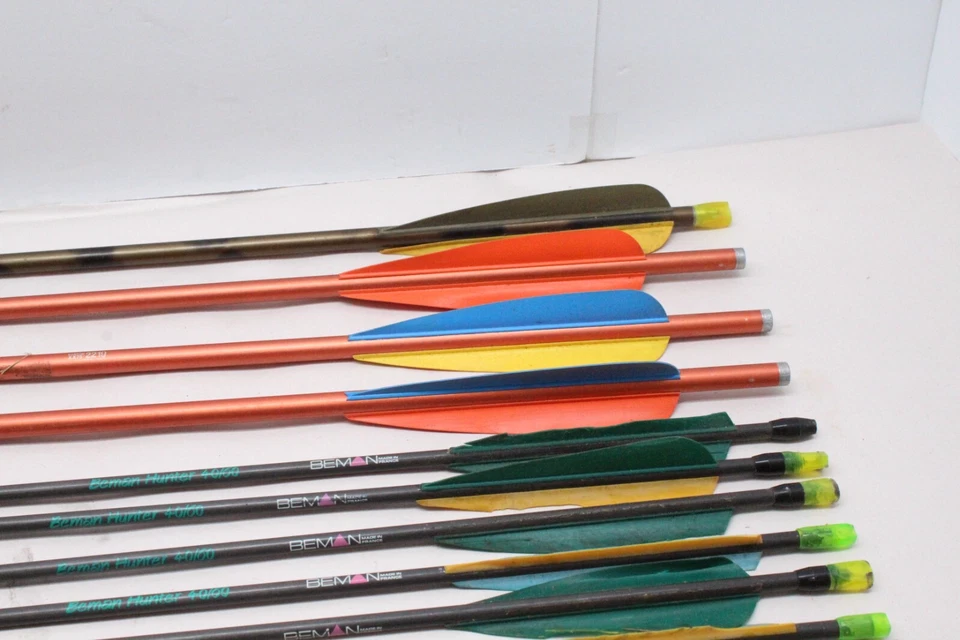 (10) Carbon/Aluminum Crossbow Arrows (6) Are Beman Hunter (Need Fletching) Lot - Image 4 of 4