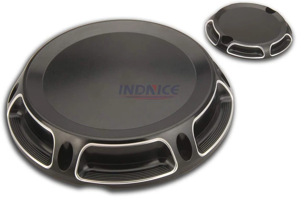 Beveled Derby Timing Covers For Harley 2004-up Sportster 1200 Custom XL1200C Foto 3 de 4