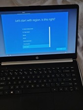 HP 14-dk0002dx 14" 128GB, AMD A9-9425 Dual-Core, 3.1 GHz, 8GB Laptop - Silver