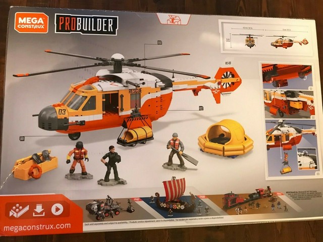 mega construx probuilder helicopter