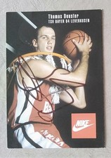 16708 Thomas Deuster Basketball Autogrammkarte original signiert