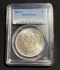 1883-O $1 Morgan Silver Dollar PCGS MS64 Item#954