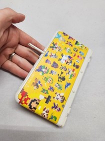 Nintendo 3DS Model Ktr-001 W/ Kisekae Mario Maker Plate Tested W/Non Oem Charger