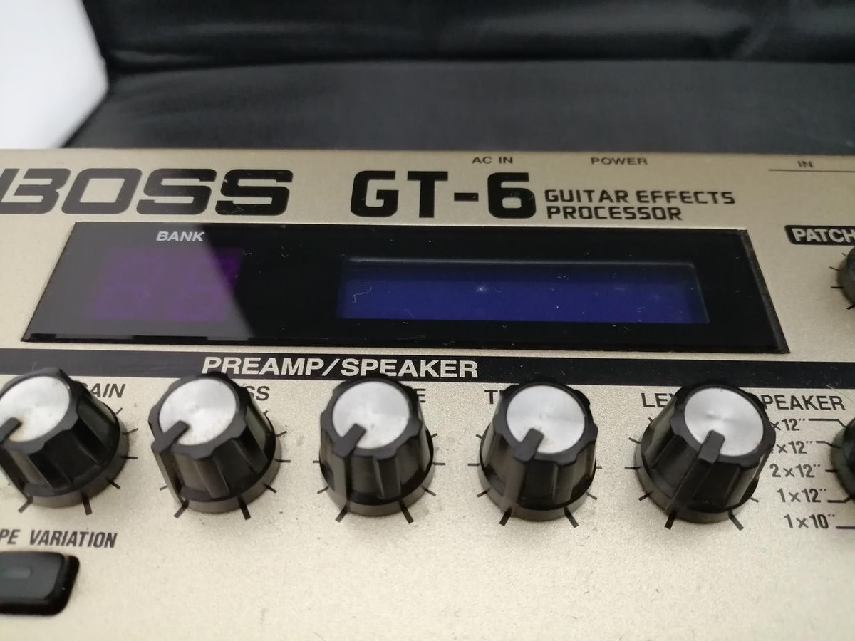 Boss GT-6 Multi-Effects Guitar Effect Pedal for sale online