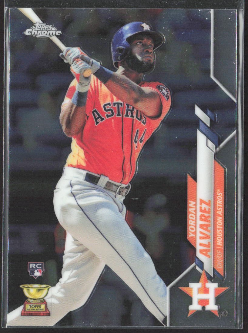 Yordan Alvarez 2020 Topps Chrome #200 Houston Astros