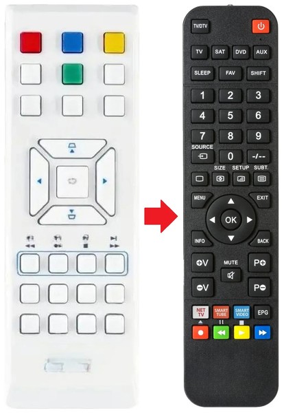 Fernbedienung Passend FüR Acer H1P1406-image