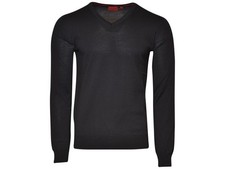 Hugo Boss San Vredo-M 10243179-01 Men's Sweater Long Sleeve Black