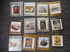 LOT USED CANADA ART STAMPS