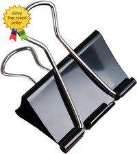 12 Pack Extra Large 2 Inch Binder Clips Big Paper Clips for Office Home School