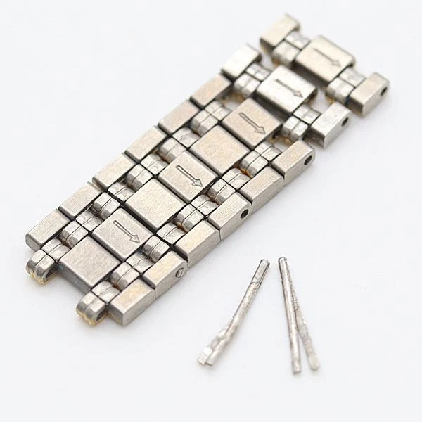 GUCCI 8 Link 9000L Ladies Watch Bracelet Parts Silver/Gold Color 12mm used Japan - Image 3 of 3