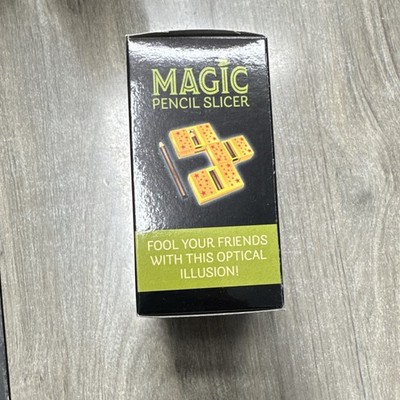Magic Pencil Slicer Optical Illusion Trick Toy for Ages 4-7 Years Fun Magic