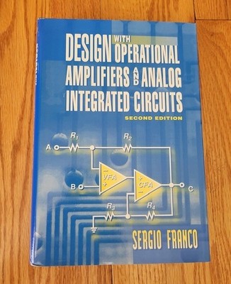 *FREE SHIPPING*Design with Operational Amplifiers and Analog Integrated Circuits