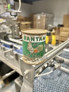 Goebel Bantam Ale 8oz Flat Top Beer Can Detroit, MI.