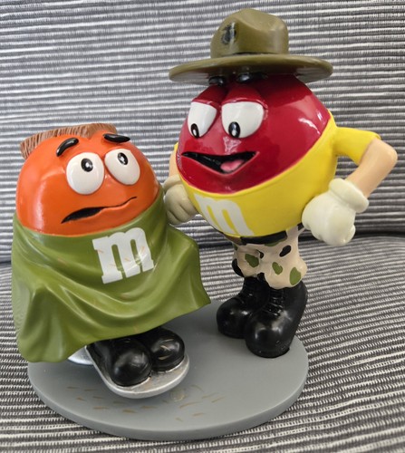 M&M’s “A Little Off The Top” Hamilton Collection Salute U.S.M.C. W/ COA- no box