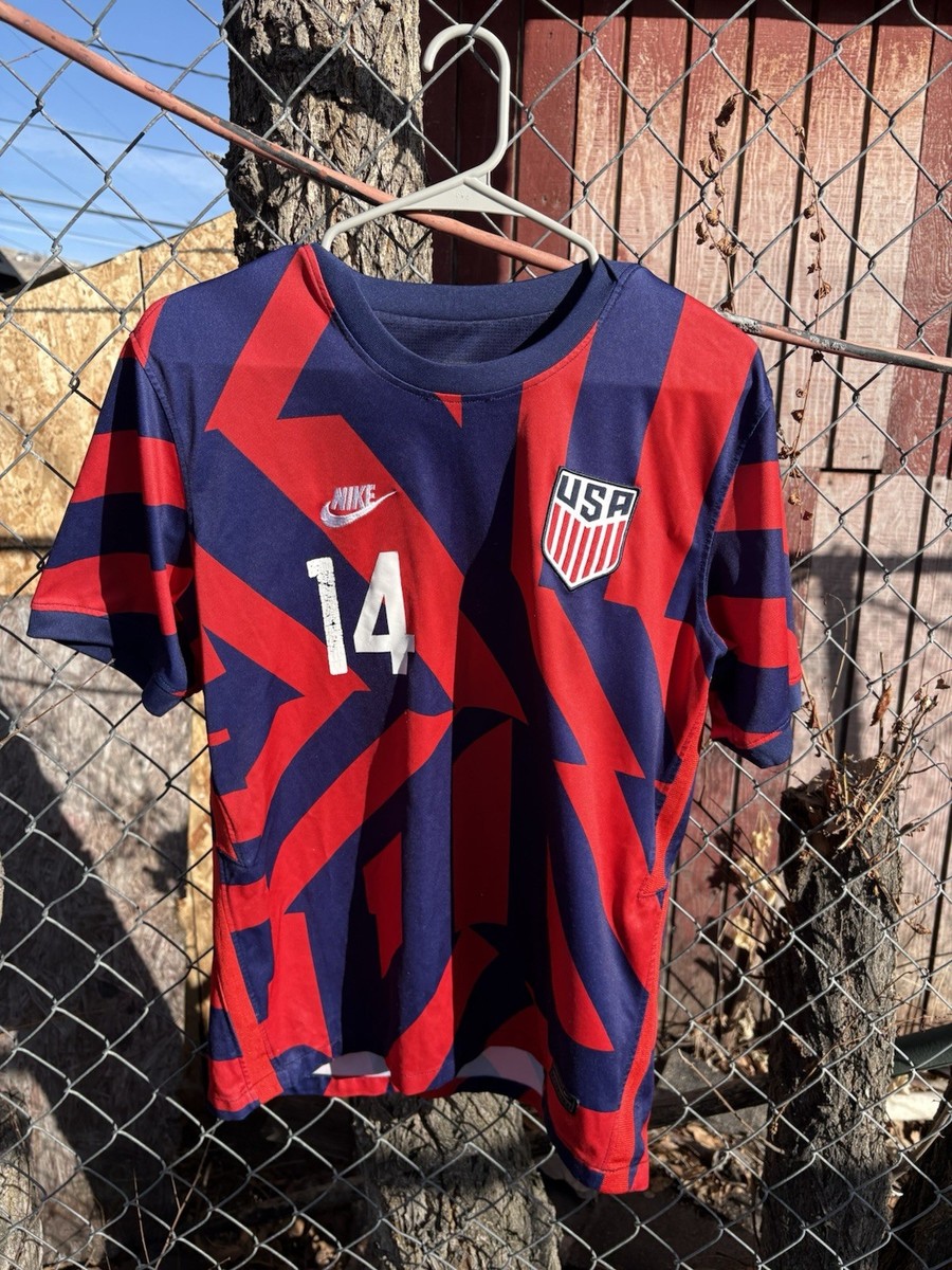 USMNT 2021/22 Away Men's Jersey #14 McKennie Size M | eBay