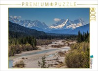 Calvendo Puzzle Spring In The Isar Valley | 1000 Pieces, Finished Size 25.2 × 18