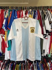 ARGENTINA 1978 1980 HOME FOOTBALL SHIRT SOCCER JERSEY LE COQ SPORTIF sz 4/5 MEN