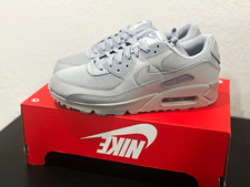 Nike Air Max 90 Triple Grey Mens Low Top Lace...