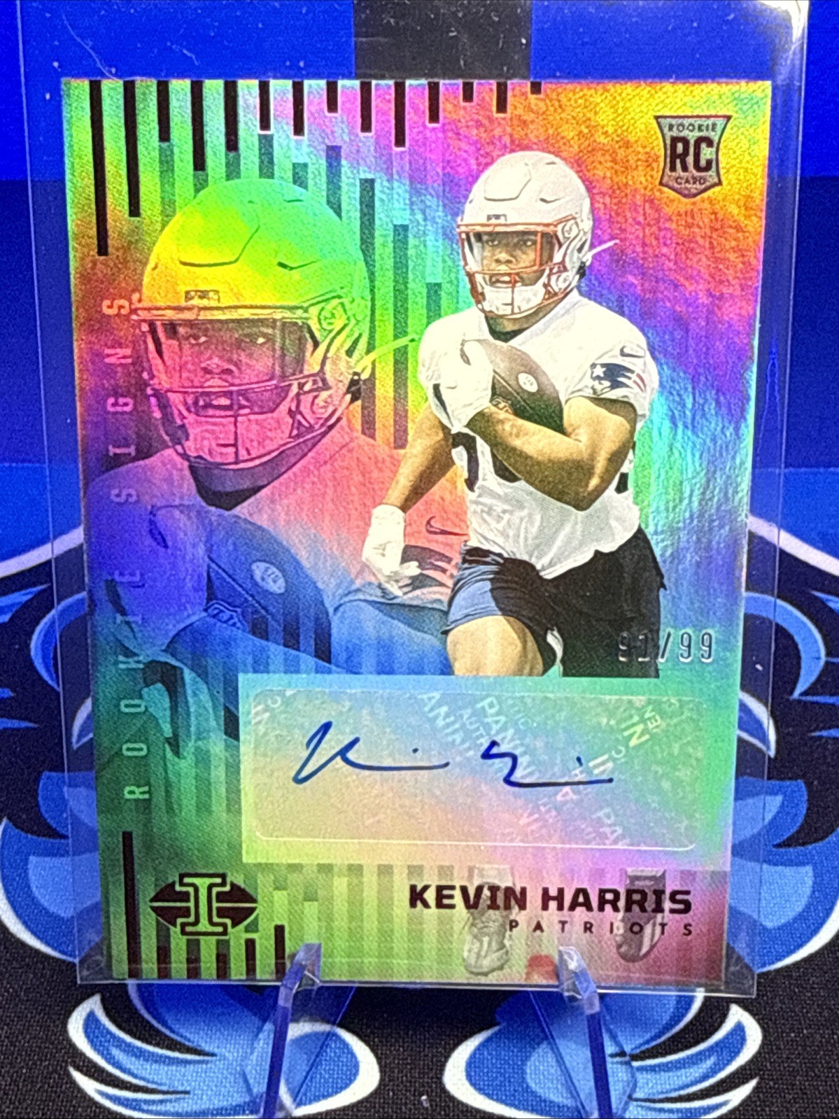 Kevin Harris Panini Illusions Rookie Signs #RSKH Base
