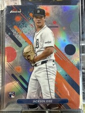 2025 Topps Finest - Common Jackson Jobe #35 Refractor (RC)