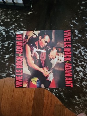 Adam Ant  Vive Le Rock - 1985 Vinyl LP w/ Inner Sleeve - Epic BFE 40159