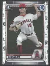 2020 Bowman Draft #BD-163 Adam Seminaris Chrome