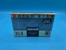 Maxell XLII 90 High Bias Blank Cassette Tape   Type II  New Sealed