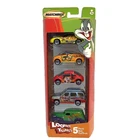 3  -Vtg. Matchbox Looney Tunes 5-Pack Bugs Bunny, Road Runner,Wile E, Daffy