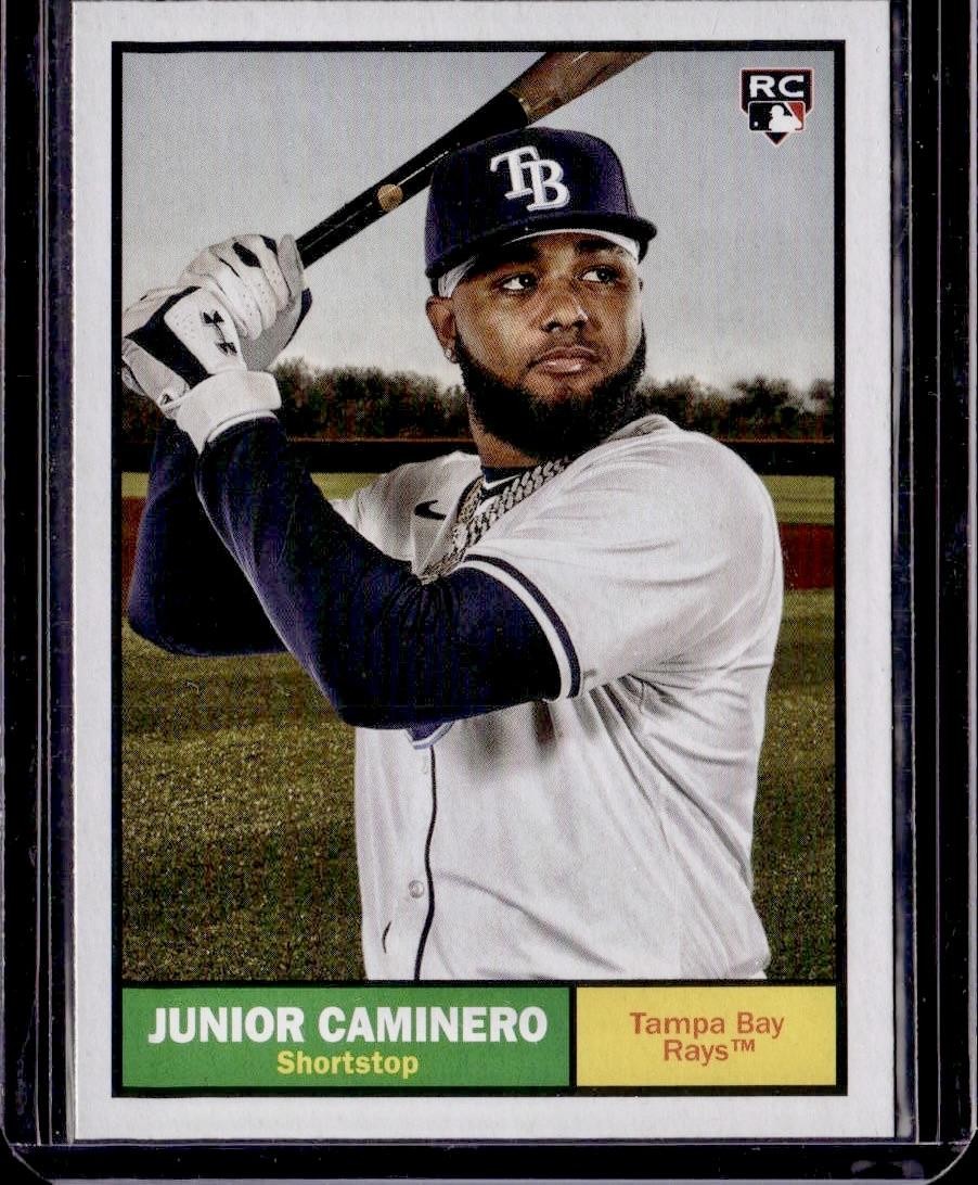 2024 Topps Archives Black Foilboard #33 Junior Caminero