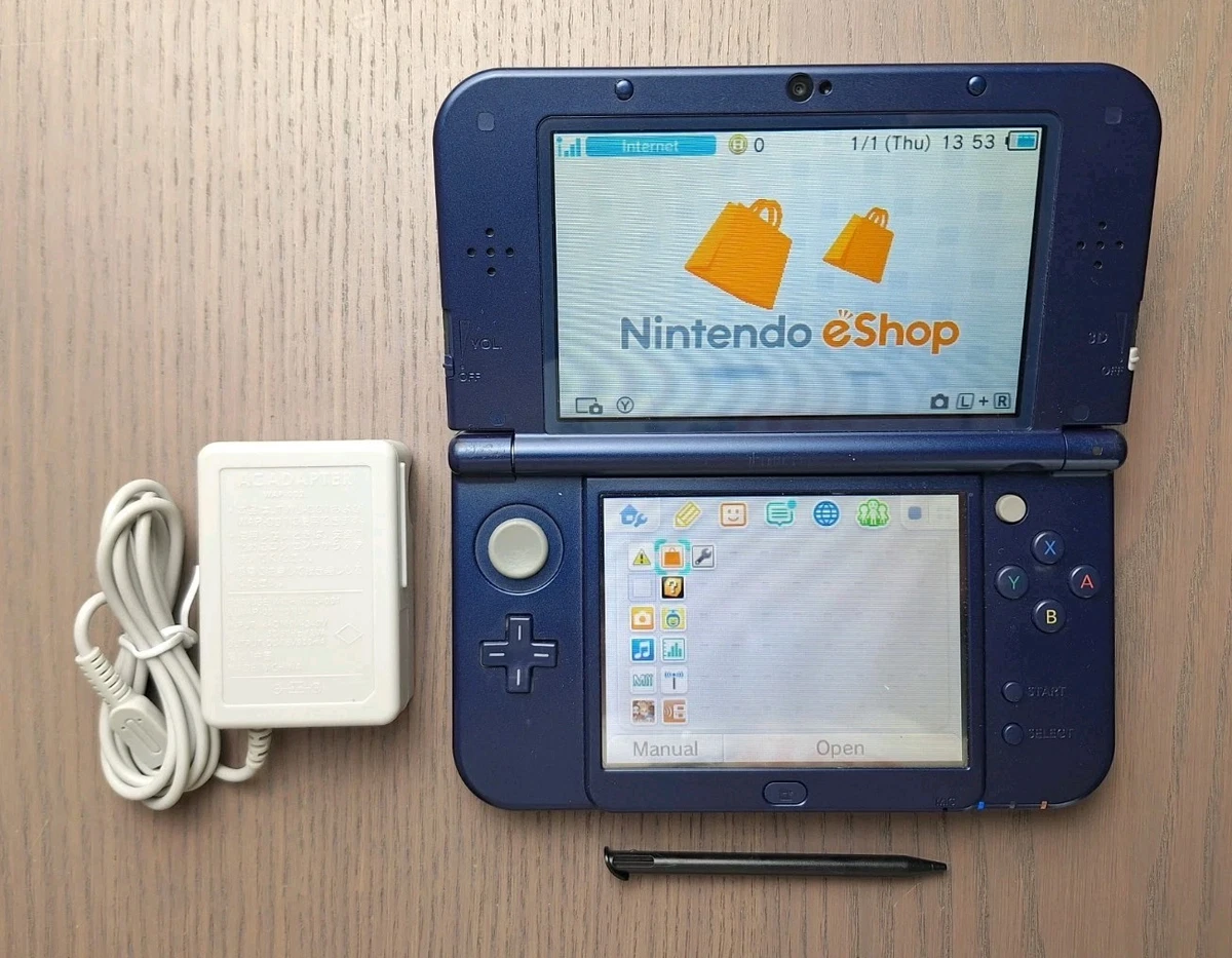New Nintendo 3DS XL Blue Video Game Handheld System for sale | eBay