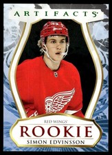 2023-24 Upper Deck Artifacts Polychrome Simon Edvinsson RC /65 #187