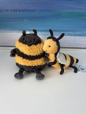 Jellycat Bee Bundle BNWT - Albee Bee and Brynlee Bee - Authentic