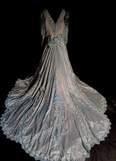 Blue Wedding Gown For Theater Cos Play Halloween.Sz XXL