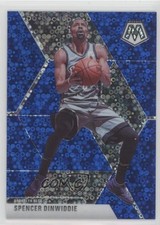 2019-20 Panini Mosaic Fast Break Blue Prizm 56/85 Spencer Dinwiddie #41 fs9
