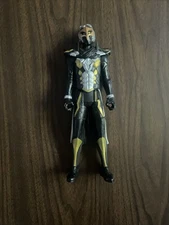 (J) Power Rangers Beast Morphers 12" Black Cybervillain Robo-Blaze Action Figure